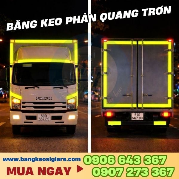 Băng keo phản quang trơn giá sỉ dán xe ban đêm Băng keo phản quang trơn giá sỉ dán xe ban đêm