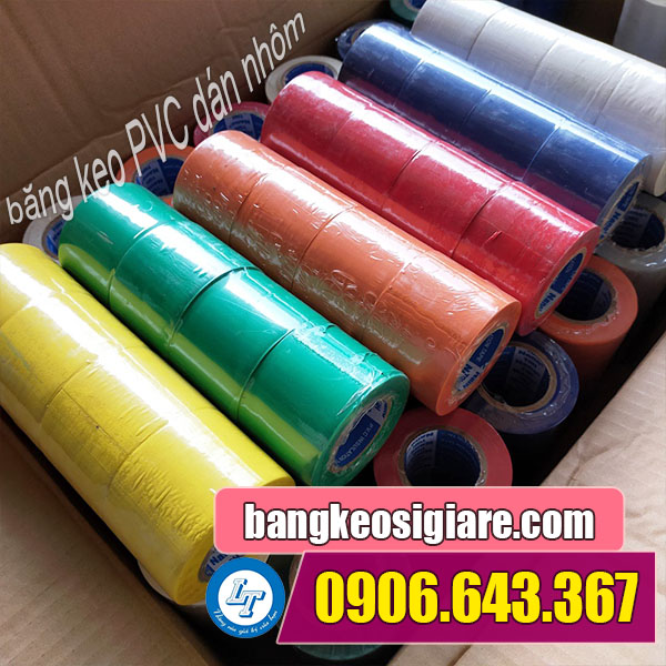 đầu mối băng keo dán nhôm đa kích thước, nhiều màu băng keo dán nhôm