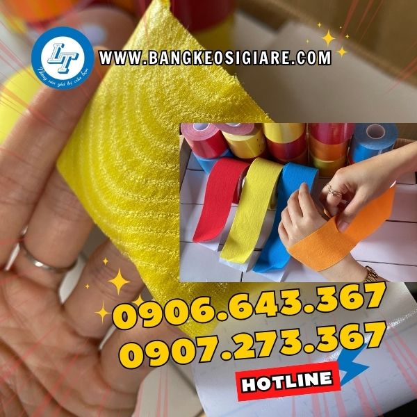 NƠI CUNG CẤP SỈ BĂNG KEO CE DÙNG TRONG THỂ THAO băng keo quấn cơ ce co giãn tốt