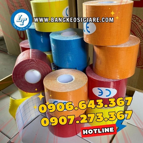 NƠI CUNG CẤP SỈ BĂNG KEO CE DÙNG TRONG THỂ THAO băng keo quấn cơ ce giá rẻ