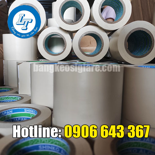 ĐỊA CHỈ MUA BĂNG KEO QUẤN CƠ GIÁ RẺ băng keo quấn cơ màu kem