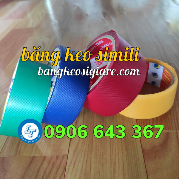 Băng keo nào dùng đóng gáy sách? Giá cả thế nào? băng keo simili