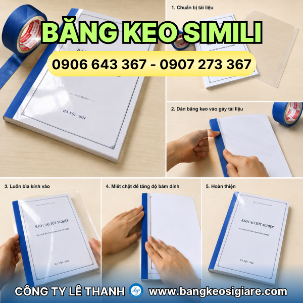 Băng keo simili dán gáy sách, tài liệu photo giá sỉ tận kho Băng keo simili dán gáy sách, tài liệu photo giá sỉ tận kho