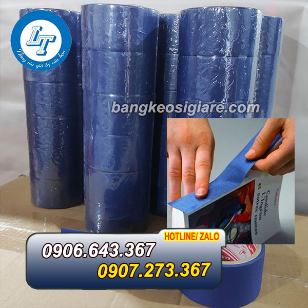 BĂNG KEO SIMILI 5F ĐƯỢC ƯA CHUỘNG GIÁ RẺ băng keo simili xanh dương