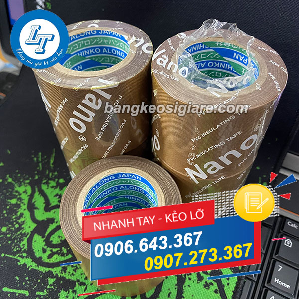 BĂNG KEO VẢI CHỊU NHIỆT TEFLON GIÁ SỈ RẺ NHẤT BĂNG KEO VẢI CHỊU NHIỆT TEFLON GIÁ SỈ RẺ NHẤT