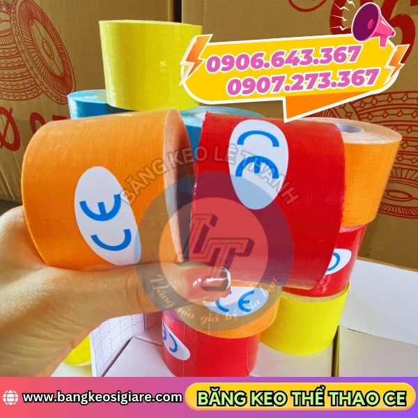 băng keo dán cơ CE dùng thể thao giá rẻ nhất băng keo dán cơ CE dùng thể thao giá rẻ nhất