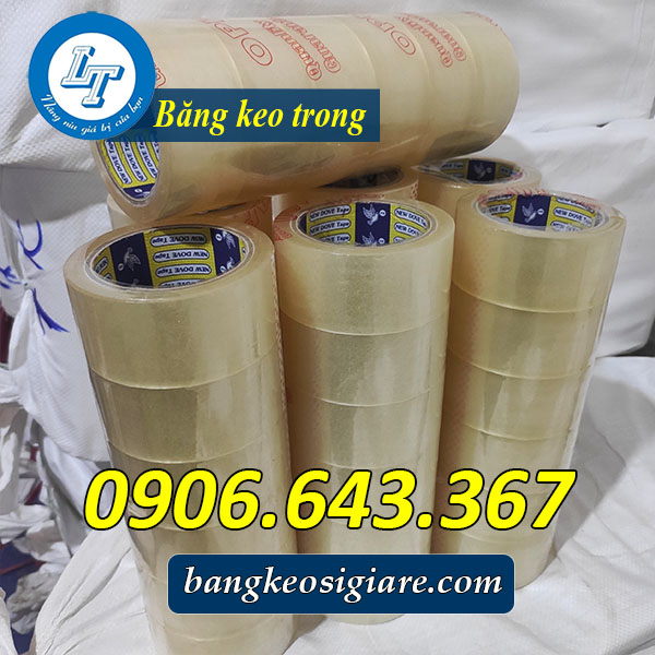 Mua băng keo trong giá sỉ, giao hàng nhanh Băng keo trong 48mm