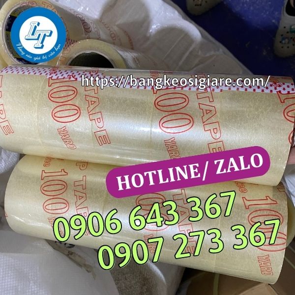 GIÁ SIÊU RẺ BĂNG KEO TRONG 4F8 ĐÓNG THÙNG băng keo trong 4f8