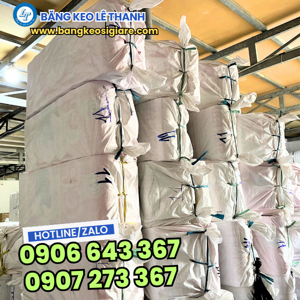 Băng keo đóng bao sẵn ngay tại kho Băng keo đóng bao sẵn ngay tại kho