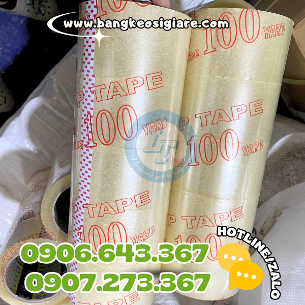 PHÂN PHỐI SỈ BĂNG KEO TRONG MIỀN BẮC TRUNG NAM băng keo trong 100 yards