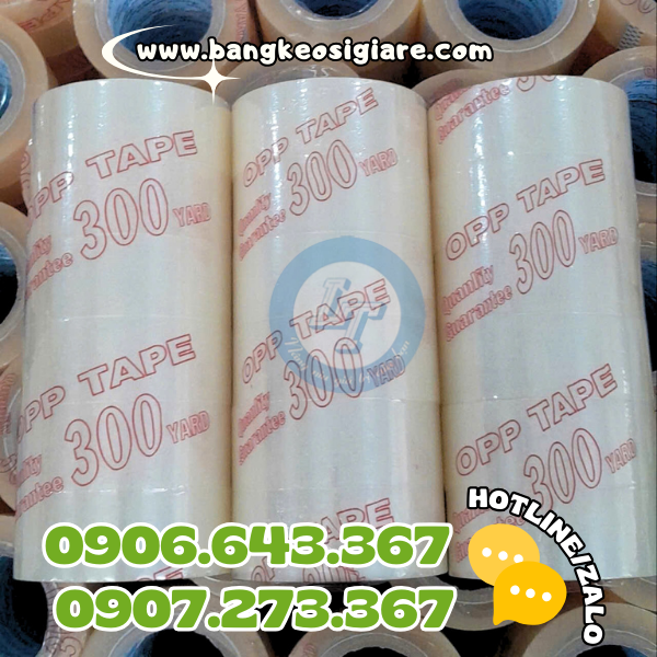 PHÂN PHỐI SỈ BĂNG KEO TRONG MIỀN BẮC TRUNG NAM băng keo trong 300 yard