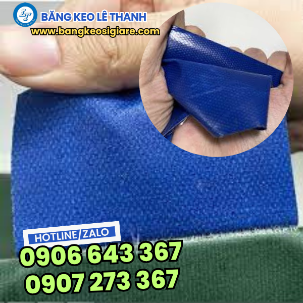 Băng keo vải có độ bám dính tốt, chịu được lực kéo căng Băng keo vải có độ bám dính tốt, chịu được lực kéo căng