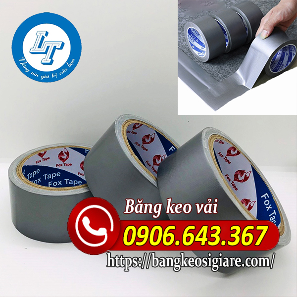 Bảng giá sỉ băng keo vải Băng keo vải dán chắc chắn