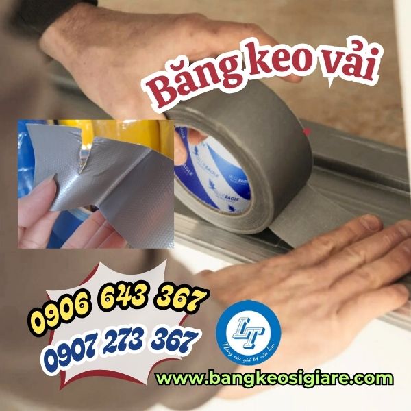 GIÁ SỈ BĂNG KEO VẢI XÉ ĐƯỢC BẰNG TAY GIÁ SỈ BĂNG KEO VẢI