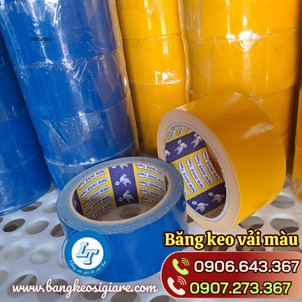 Băng keo vải màu chất lượng, mua sỉ giá rẻ Băng keo vải màu chất lượng, mua sỉ giá rẻ