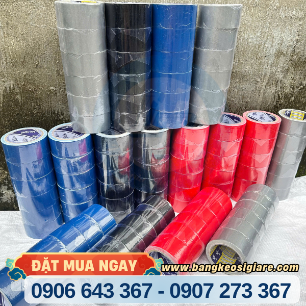 Băng keo vải 6 cuộn/cây Băng keo vải 6 cuộn/cây