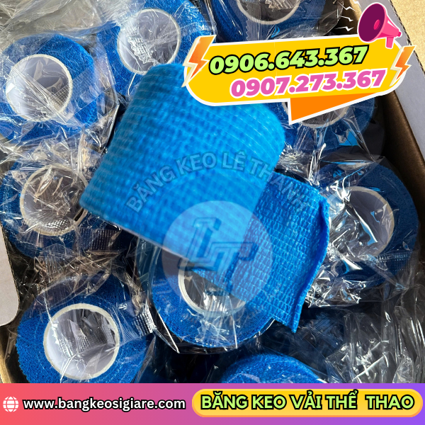Băng keo vải thể thao xanh Băng keo vải thể thao xanh