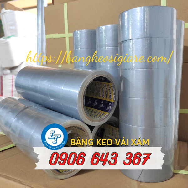 cơ sở chuyển cung cấp băng keo vải xám độ dính cao băng keo vải xám