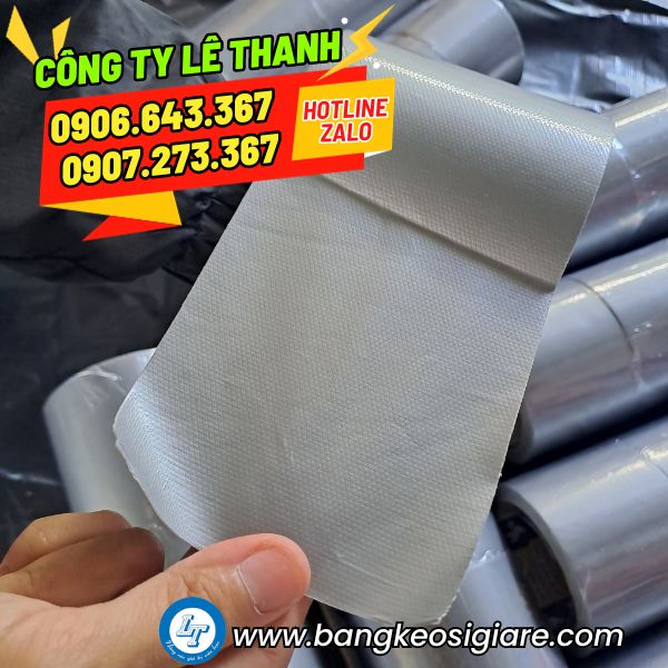 ĐỊA ĐIỂM LẤY SỈ BĂNG KEO VẢI BẠC MÀU XÁM GIÁ RẺ băng keo vải xám 7f