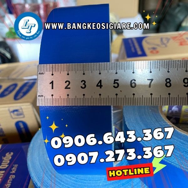 ĐỊA CHỈ LẤY SỈ BĂNG KEO DÁN THÙNG ĐÓNG GÓI SẢN XUẤT băng keo vải xanh