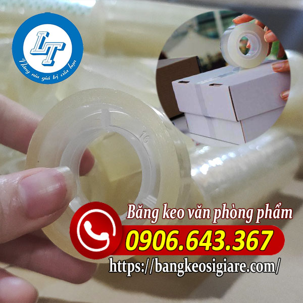 ĐẠI LÝ SỈ VÀ LẺ BĂNG KEO VĂN PHÒNG PHẨM ứng dụng băng keo văn phòng phẩm
