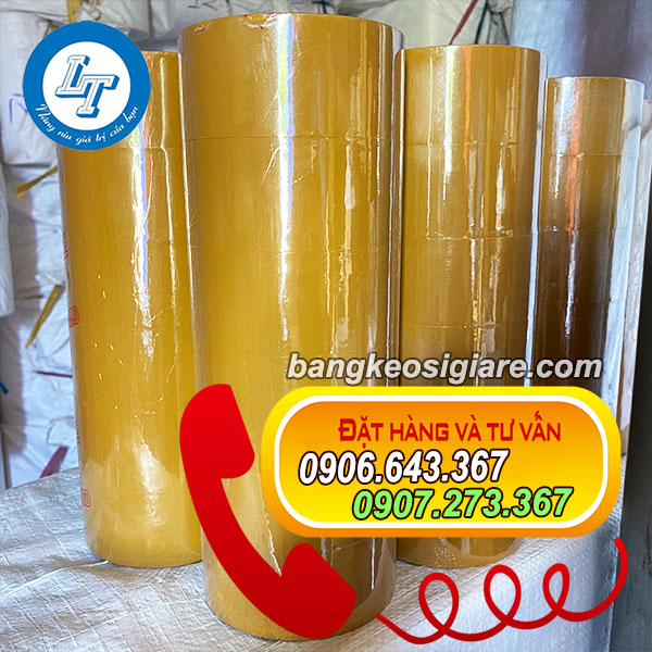 GIÁ SIÊU RẺ BĂNG KEO VÀNG CHANH, VÀNG ĐỤC 4F8 băng keo vàng đục giá sỉ