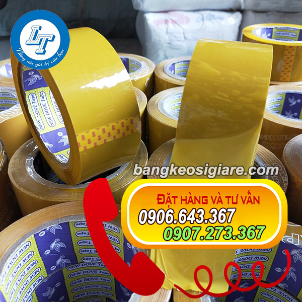GIÁ SIÊU RẺ BĂNG KEO VÀNG CHANH, VÀNG ĐỤC 4F8 băng keo vàng đục