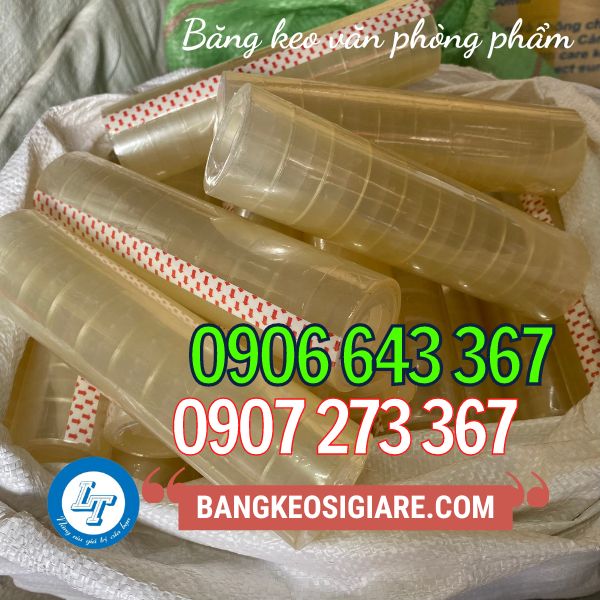 BĂNG KEO VĂN PHÒNG 1F2, 1F8 GIÁ SỈ BĂNG KEO VĂN PHÒNG 1F2, 1F8 GIÁ SỈ
