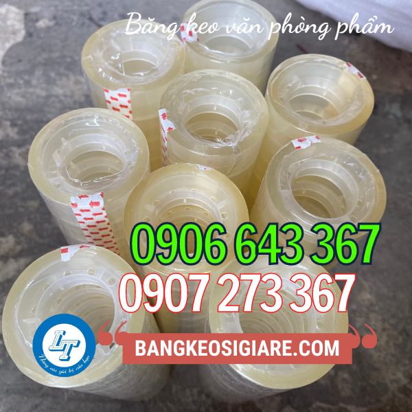 BĂNG KEO VĂN PHÒNG 1F2, 1F8 GIÁ SỈ BĂNG KEO VĂN PHÒNG 1F2, 1F8 GIÁ SỈ