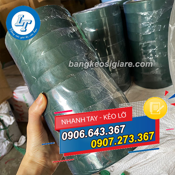 XƯỞNG BĂNG KEO MOUSE XỐP GIÁ RẺ TẠI HCM BĂNG KEO MOUSE XỐP XANH