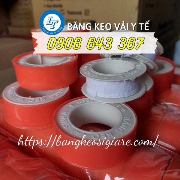 Băng keo vải y tế bền, tốt, dễ sử dụng giá rẻ băng keo y tế