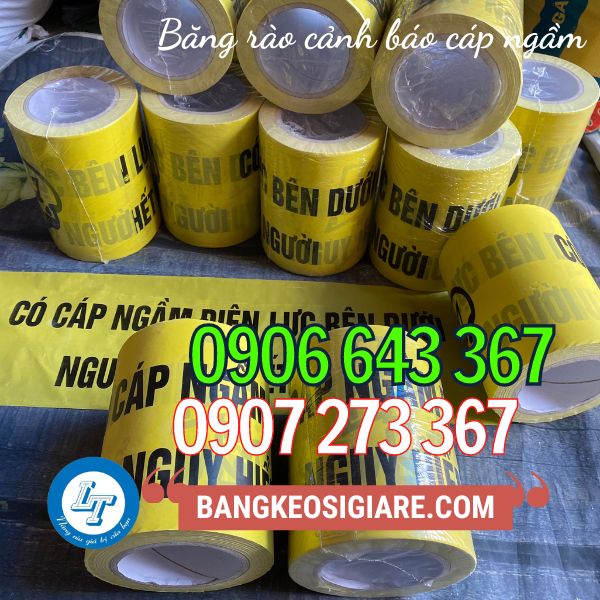BÁO GIÁ SỈ CUỘN CẢNH BÁO CÁP NGẦM RẺ NHẤT HCM băng rào cảnh báo cáp ngầm giá rẻ