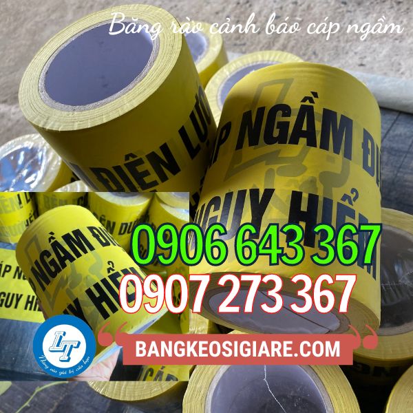 BÁO GIÁ SỈ CUỘN CẢNH BÁO CÁP NGẦM RẺ NHẤT HCM băng rào cảnh báo cáp ngầm giá sỉ