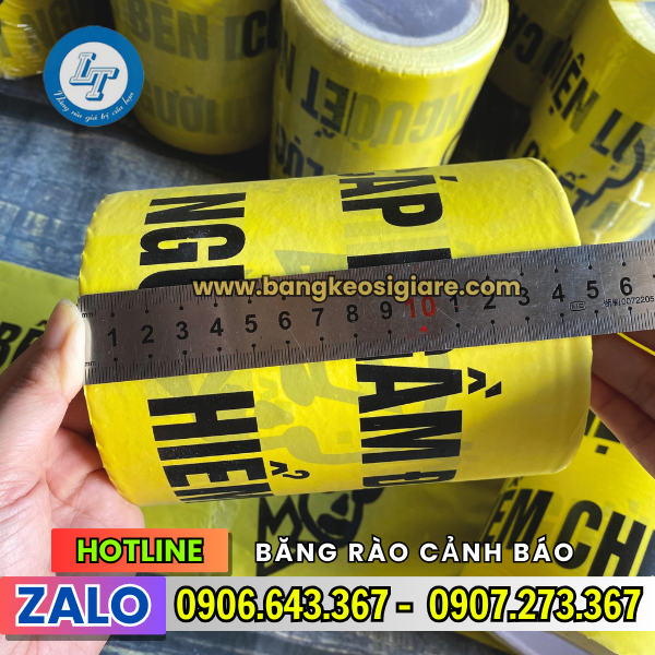 BĂNG RÀO CẢNH BÁO CÔNG TRÌNH BÁN SỈ LẺ THEO CUỘN băng rào cảnh báo điện cáp ngầm