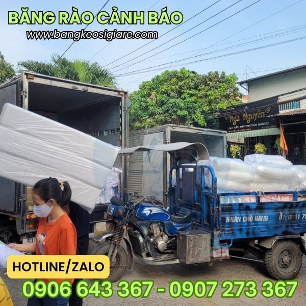 Cuộn băng rào cảnh báo khu vực cấm vào 100m giá rẻ Cuộn băng rào cảnh báo khu vực cấm vào 100m giá rẻ
