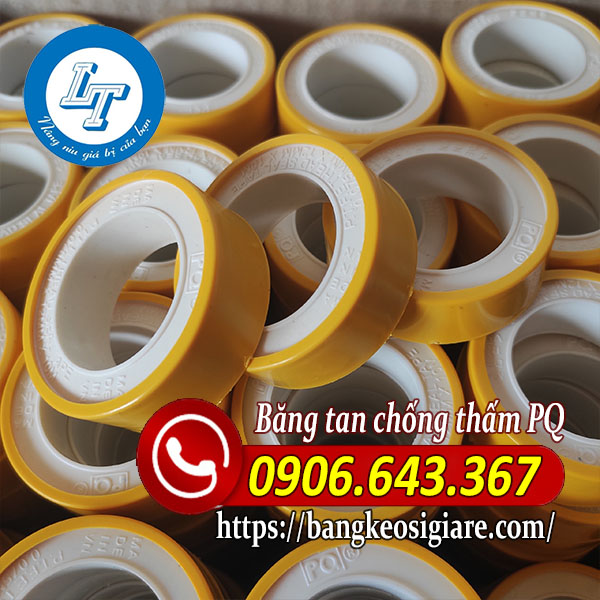 NHÀ PHÂN PHỐI SỈ BĂNG KEO CAO SU NON PQ 9048 băng tan chống thấm pq