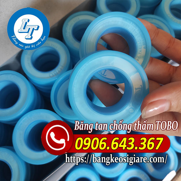 ĐỊA CHỈ MUA BĂNG KEO CAO SU NON TOBO CHẤT LƯỢNG GIÁ TỐT BĂNG TAN CHỐNG THẤM TOBO