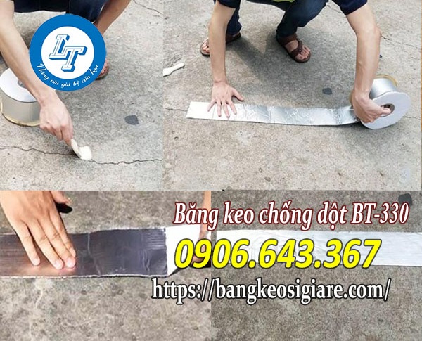 NƠI CUNG CẤP BĂNG KEO CHỐNG DỘT X'TRASEAL BT- 330 GIÁ THẤP cách sử dụng băng keo chống thấm