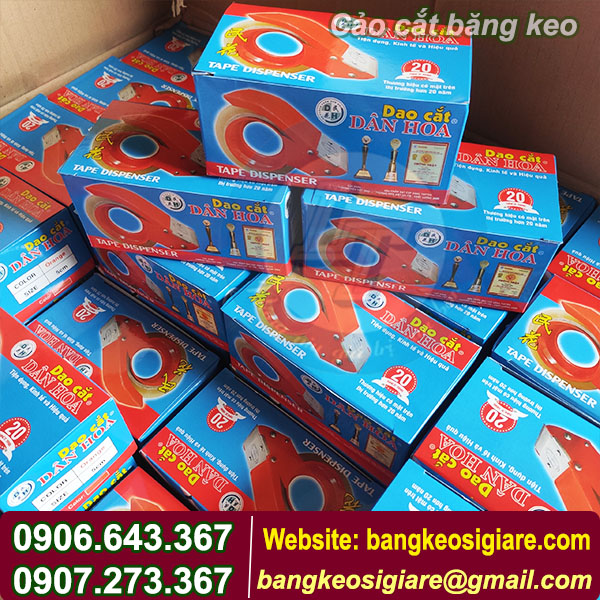 NHÀ PHÂN PHỐI DỤNG CỤ CẮT BĂNG KEO CẦM TAY 5F cảo cắt băng keo giá sỉ
