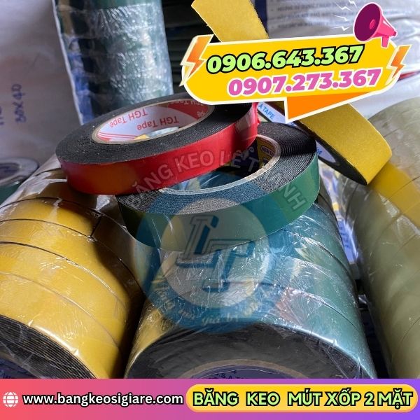 Chuyên bán băng keo mút xốp 2 mặt giá sỉ rẻ Chuyên bán băng keo mút xốp 2 mặt giá sỉ rẻ