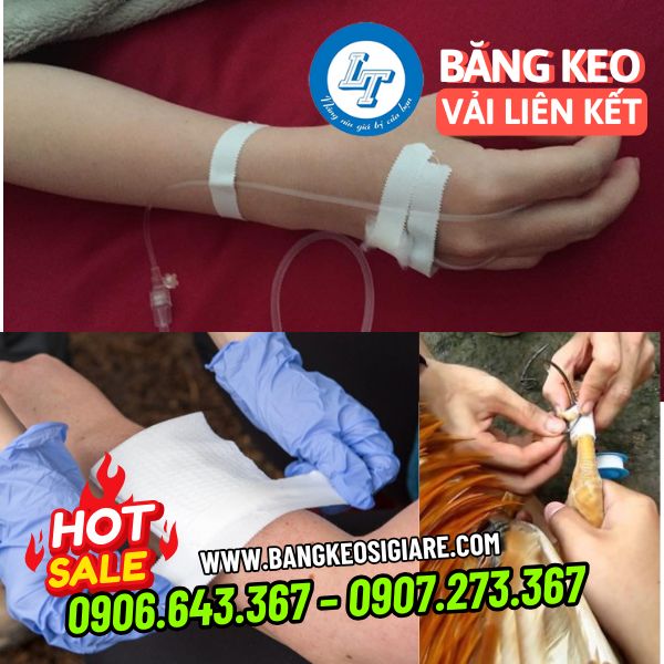 Băng keo vải liên kết Lê Thanh công dụng băng keo đá gà