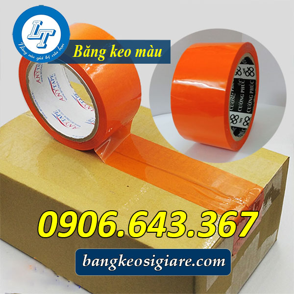 Thị trường băng keo màu có giá sỉ tại TPHCM Công dụng băng keo màu