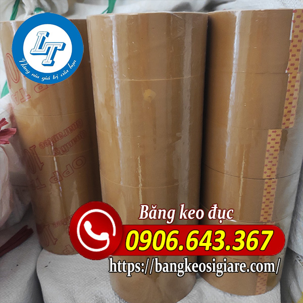 Xưởng băng keo đục bán giá sỉ 1 cây 6 cuộn băng keo đục