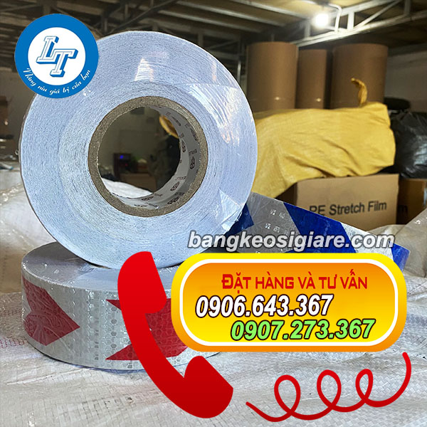 CUỘN DÁN PHẢN QUANG GIÁ RẺ TẠI HCM cuộn dán cảnh báo
