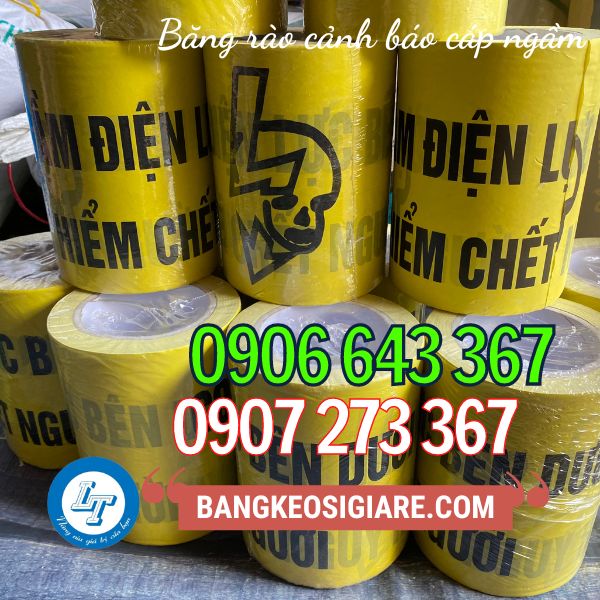 BÁO GIÁ SỈ CUỘN CẢNH BÁO CÁP NGẦM RẺ NHẤT HCM cuộn rào cảnh báo cáp ngầm