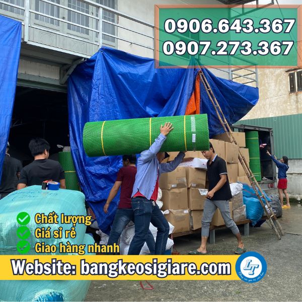 DÂY CĂNG CẢNH BÁO AN TOÀN GIÁ RẺ CHO CÔNG TRÌNH kho hàng tại công ty ở Bình Chánh