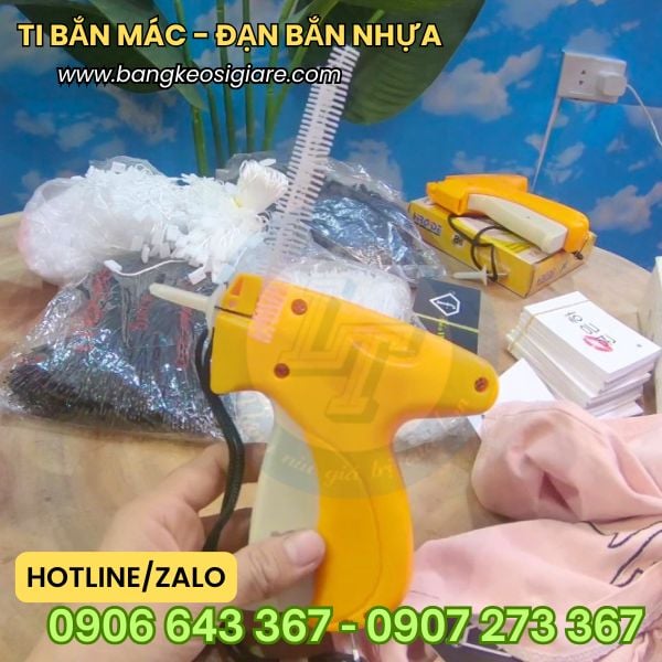 Mua sỉ đạn nhựa bắn mác gắn tag quần áo Mua sỉ đạn nhựa bắn mác gắn tag quần áo