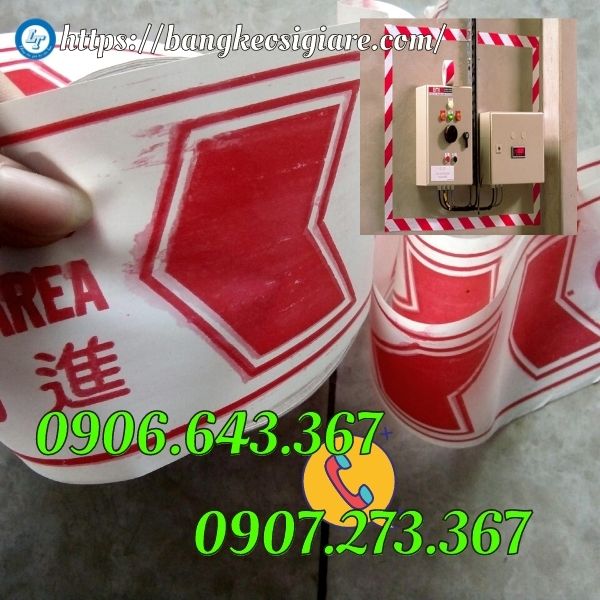 bán giá sỉ dây cảnh báo nguy hiểm cho công trình ứng dụng dây cảnh báo