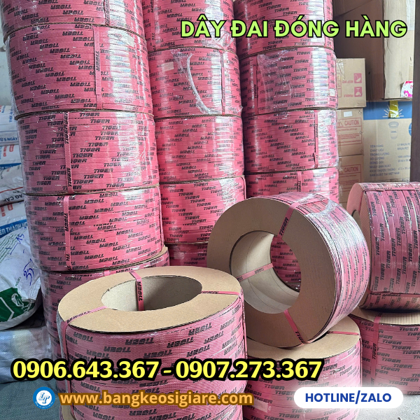 Dây đai in logo theo yêu cầu Dây đai in logo theo yêu cầu