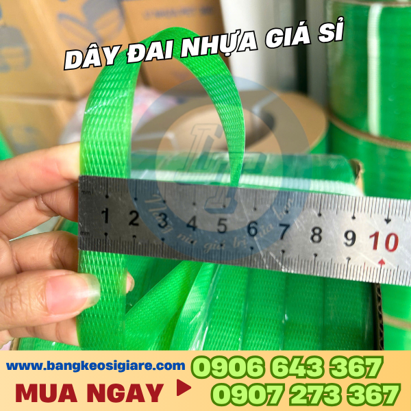 Dây đai nhựa đóng hàng giá sỉ nhiều màu Dây đai nhựa đóng hàng giá sỉ nhiều màu